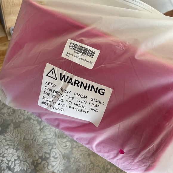 Graceful PM LV Purse Organizer Insert, 3mm Felt, Pivoine Fuchsia - Picture 6 of 8